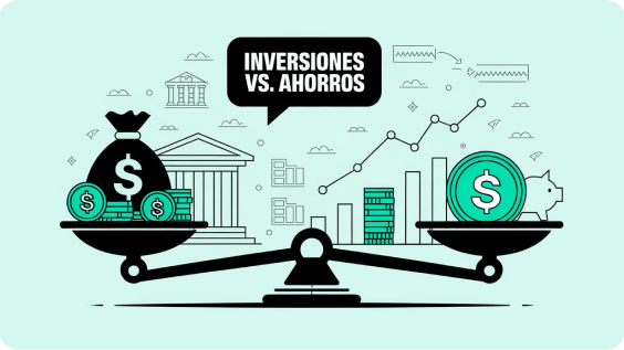 Inversiones vs. Ahorros
